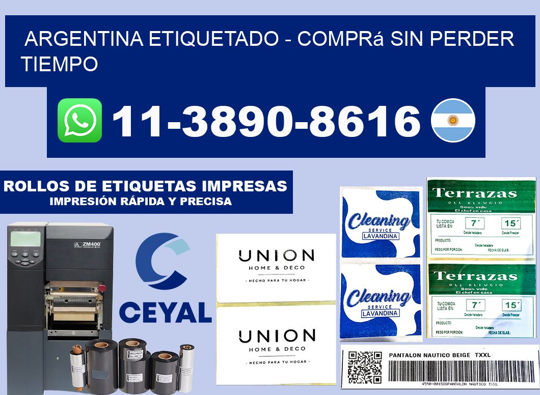 ARGENTINA ETIQUETADO - Comprá sin perder tiempo