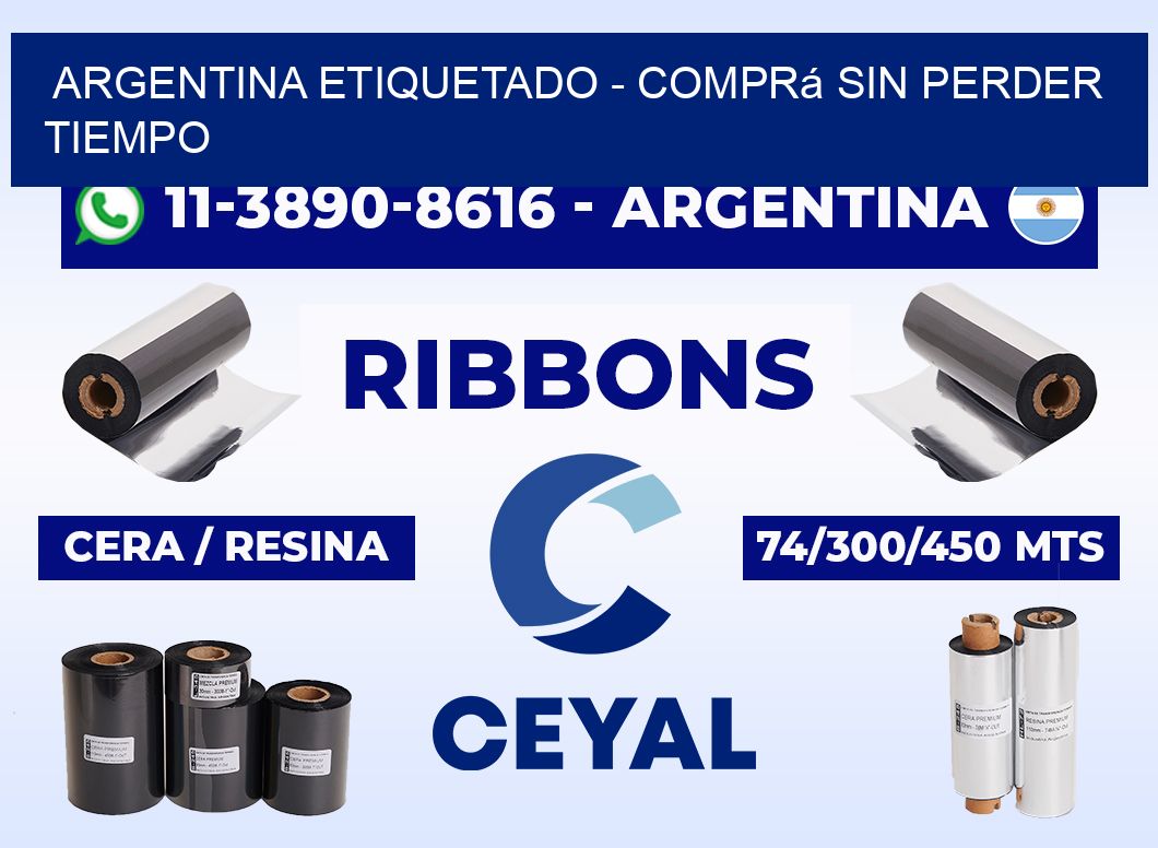 ARGENTINA ETIQUETADO - Comprá sin perder tiempo