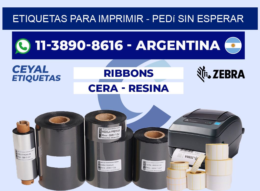 ETIQUETAS PARA IMPRIMIR - Pedí sin esperar