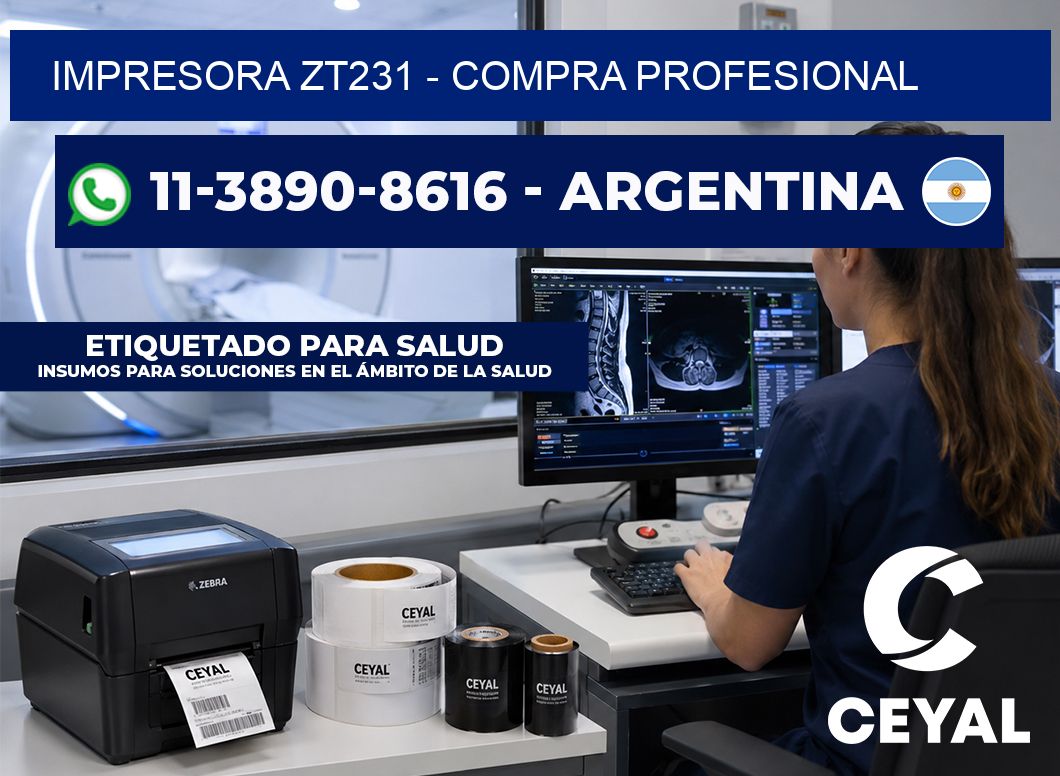 IMPRESORA ZT231 - Compra profesional