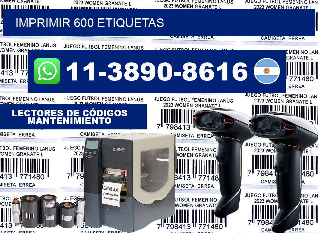 IMPRIMIR 600 ETIQUETAS