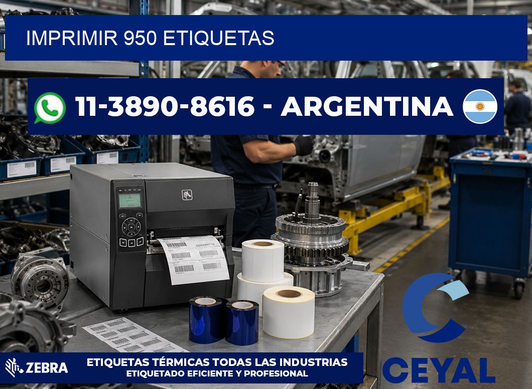 IMPRIMIR 950 ETIQUETAS