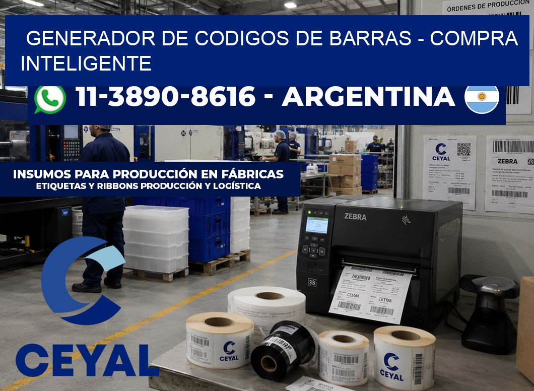 generador de codigos de barras – Compra inteligente