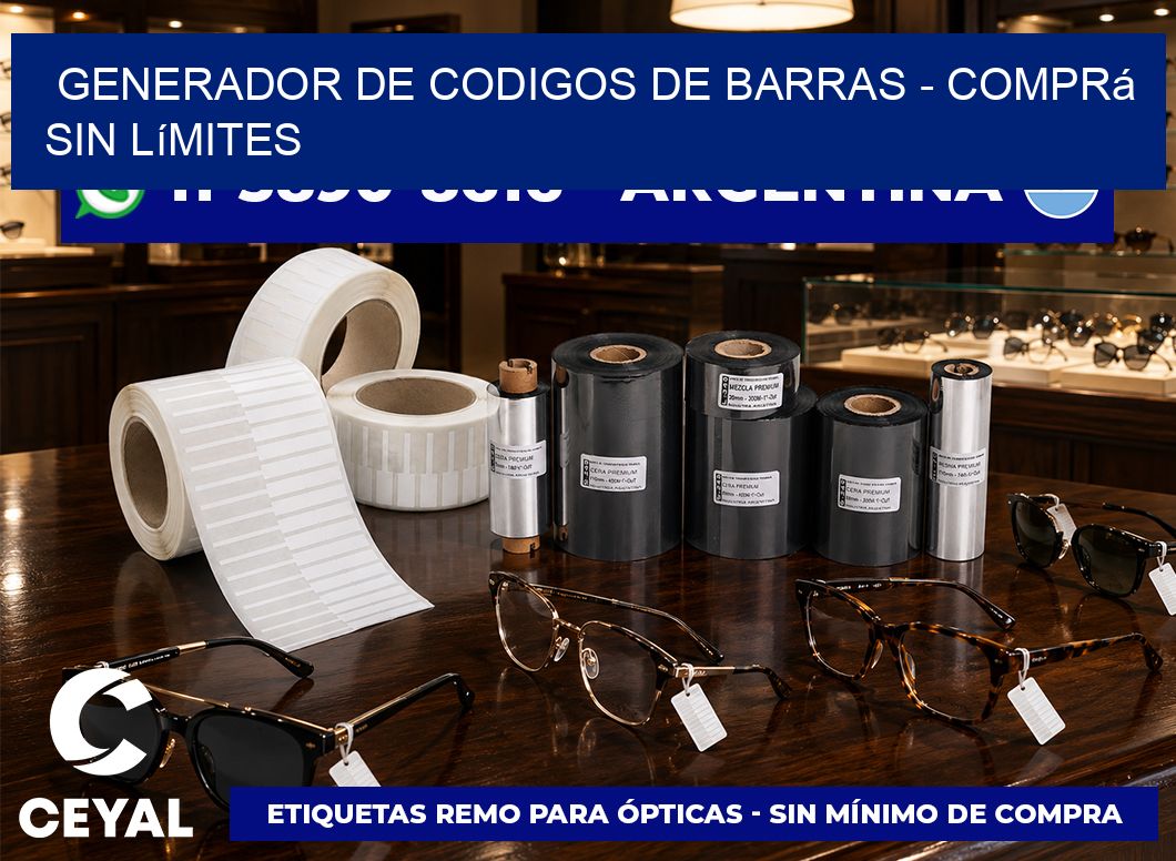 generador de codigos de barras - Comprá sin límites