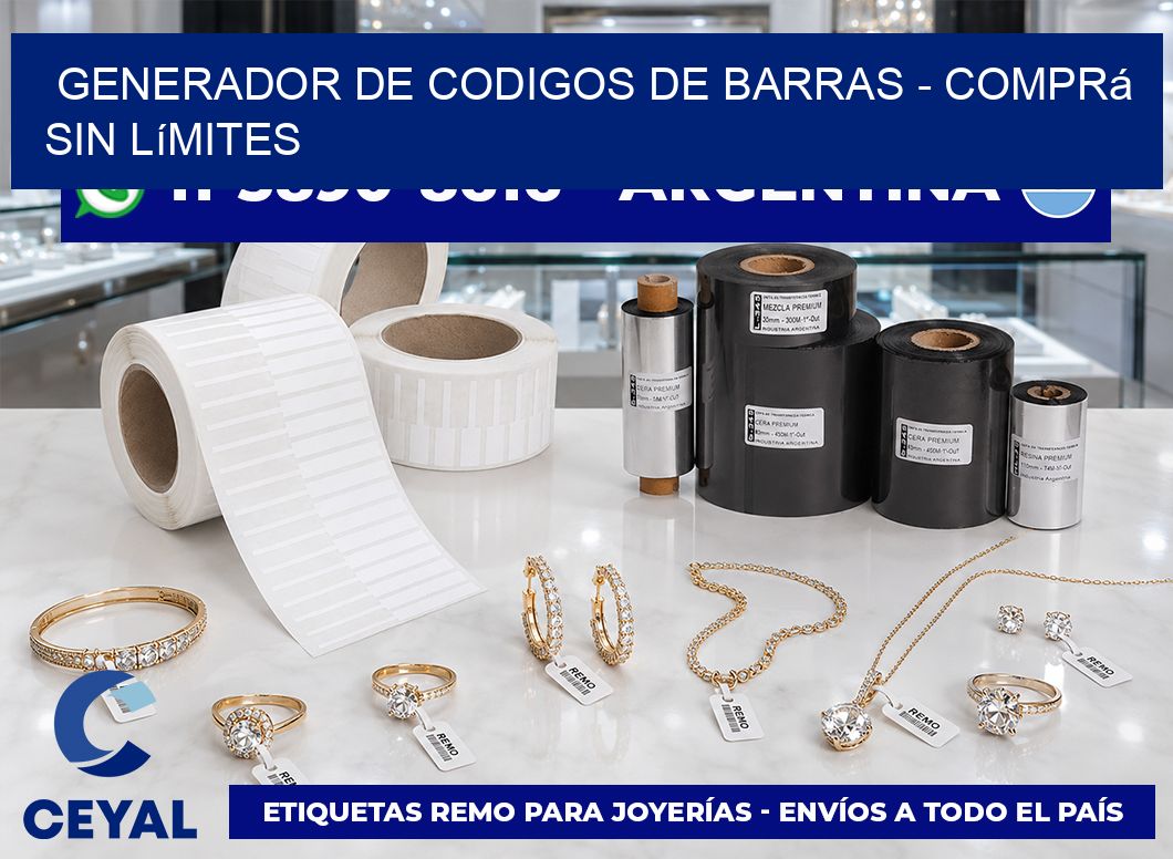 generador de codigos de barras - Comprá sin límites
