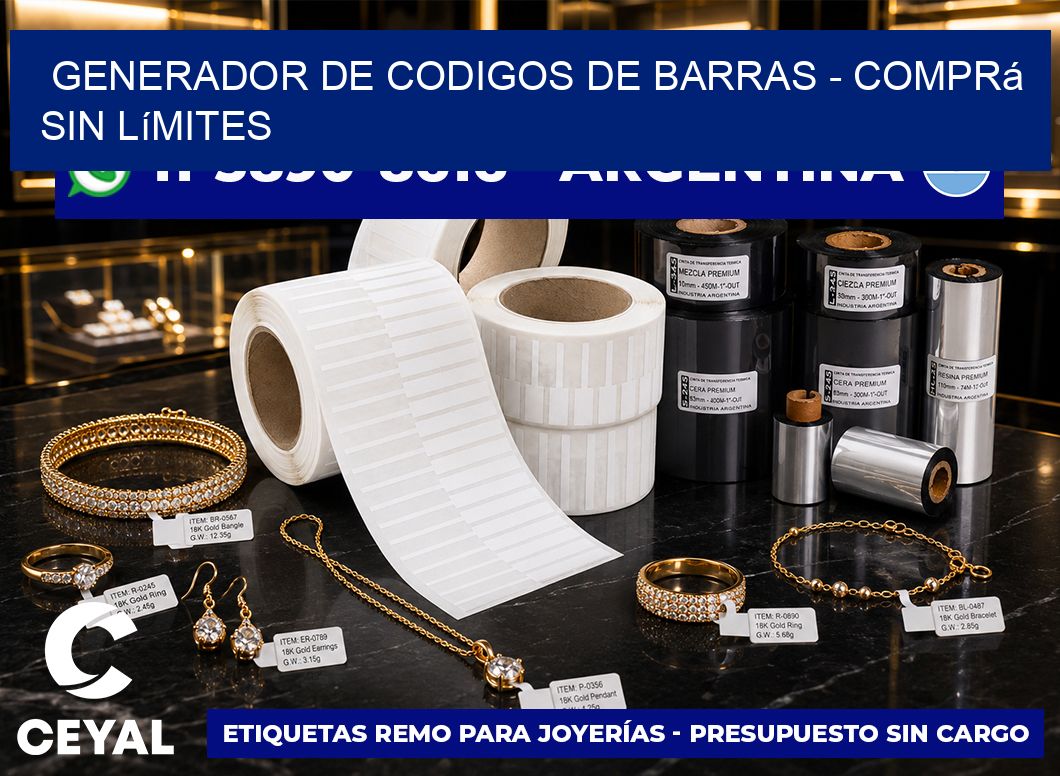 generador de codigos de barras – Comprá sin límites