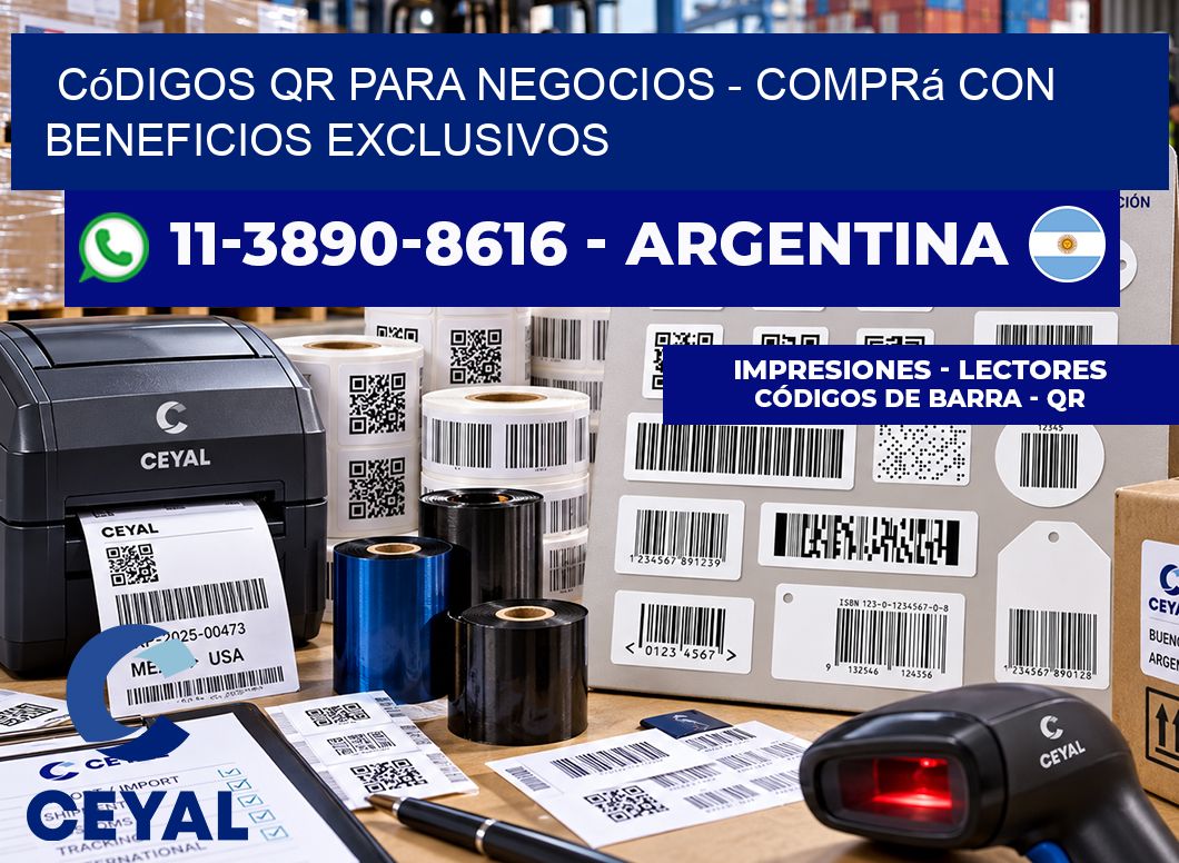 Códigos QR para Negocios – Comprá con beneficios exclusivos