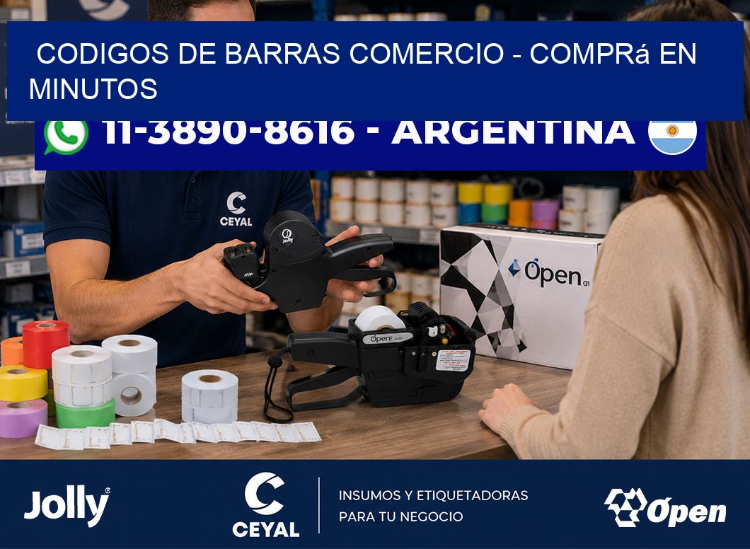 Codigos de barras comercio - Comprá en minutos