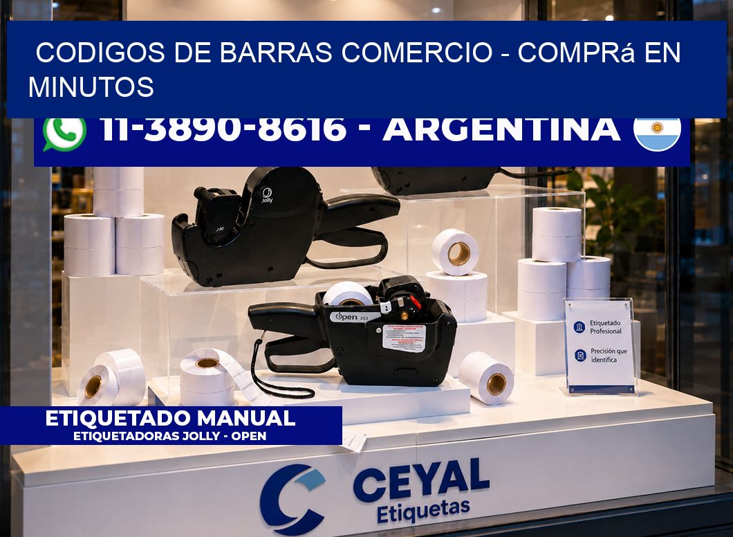 Codigos de barras comercio - Comprá en minutos