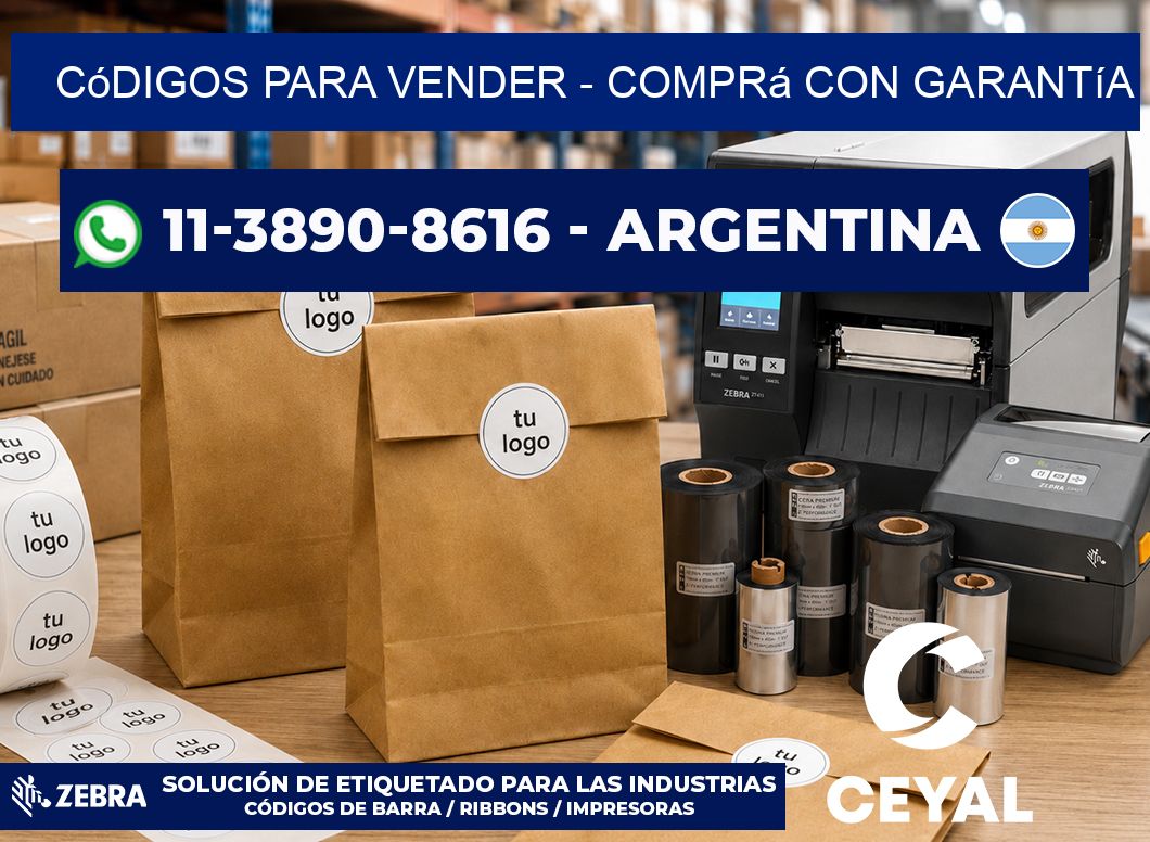 Códigos para vender – Comprá con garantía