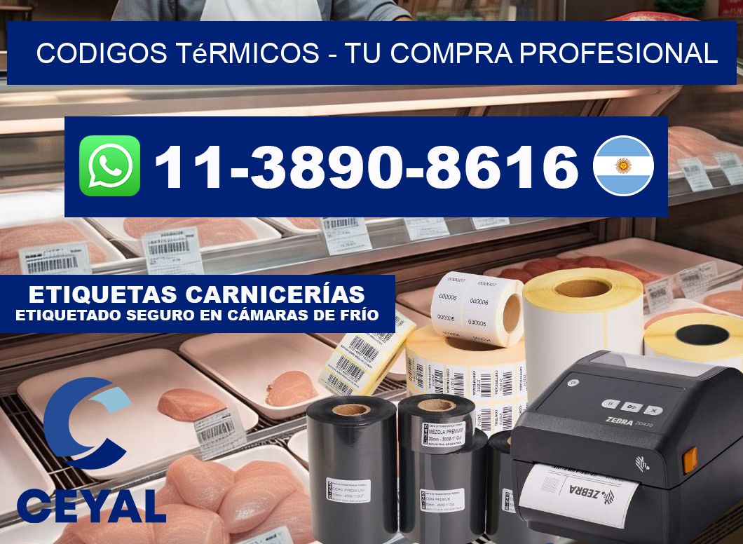Codigos térmicos - Tu compra profesional