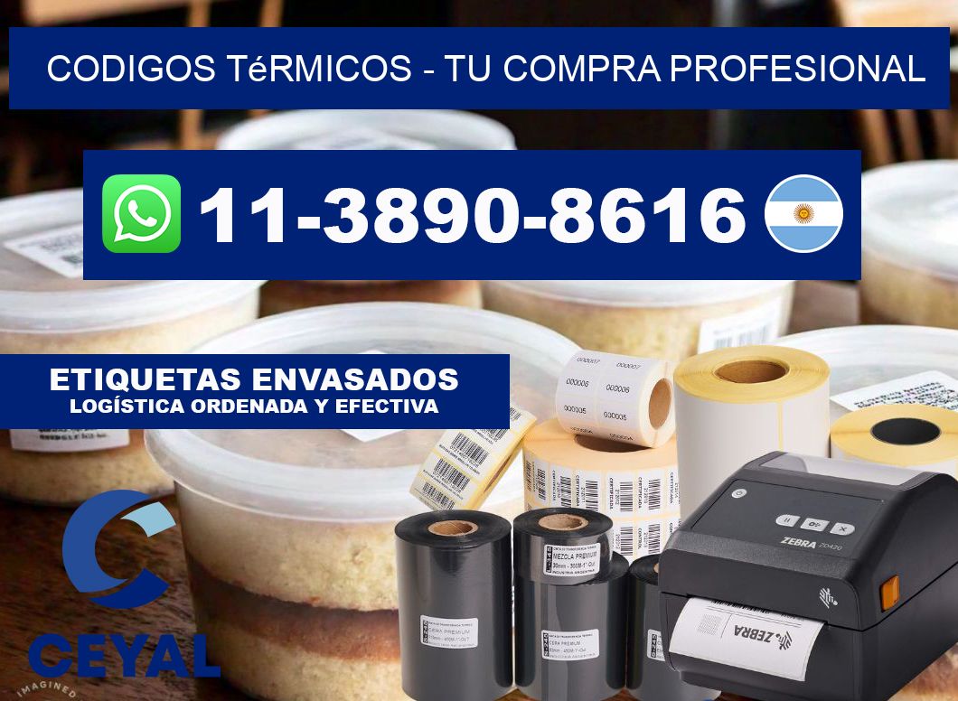 Codigos térmicos - Tu compra profesional
