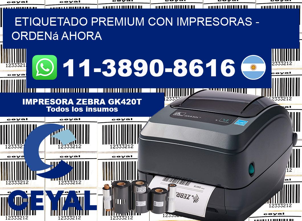 ETIQUETADO PREMIUM CON IMPRESORAS – Ordená ahora