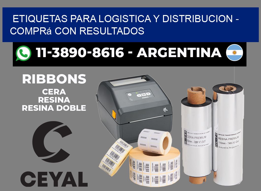 ETIQUETAS PARA LOGISTICA Y DISTRIBUCION - Comprá con resultados