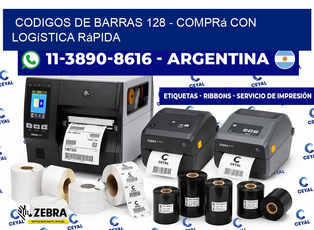 codigos de barras 128 - Comprá con logística rápida
