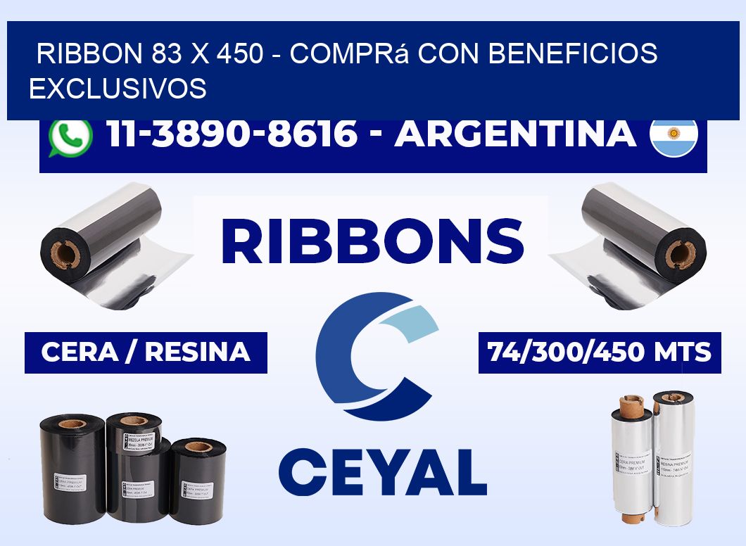 ribbon 83 x 450 - Comprá con beneficios exclusivos
