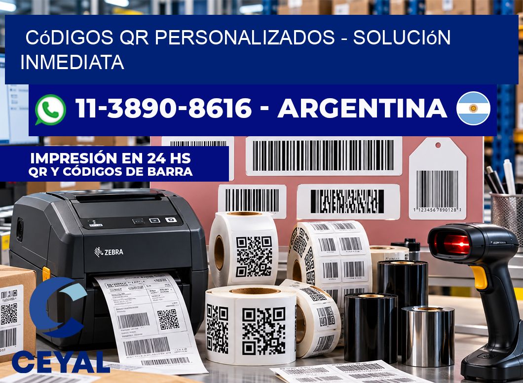 Códigos QR Personalizados - Solución inmediata