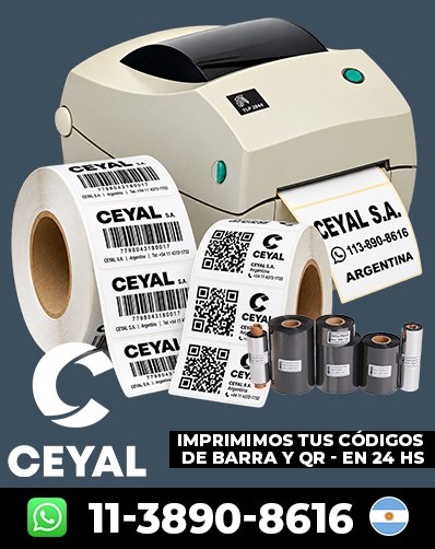 Códigos de barras Profesionales - Pedido eficiente