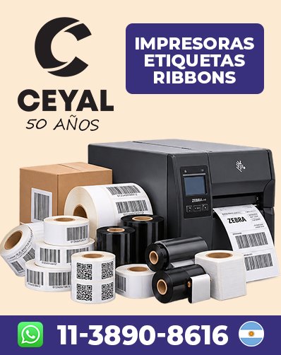 ETIQUETAS TERMICAS EN ROLLO CON RIBBON - Prepará tu próxima compra