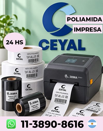 etiquetas para metalúrgica Arg