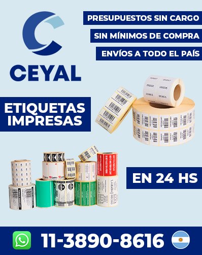 etiquetas termicas en rollo – Comprá con facilidad